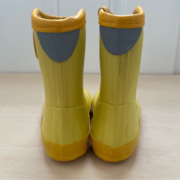 Shimajiro Toddler Rain Boots Yellow Size Japan 16 / US 8 (Tiger Boy) Pre-Owned - Picture 8 of 8
